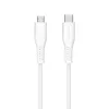 LogiLink CU0240 kábel USB 2.0 Type-C, USB-C samec – micro USB samec, 480 Mbps, 12 W, biely, 0,3 m