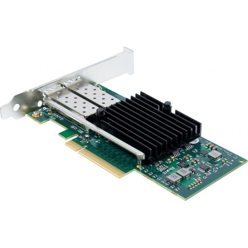 Inter-Tech ST-723 sieťová karta, PCIe x8, dvojité SFP+, 10 Gbit/s