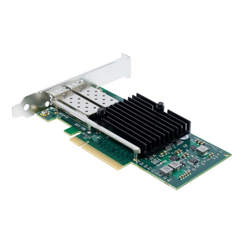 Inter-Tech ST-723 sieťová karta, PCIe x8, dvojité SFP+, 10 Gbit/s