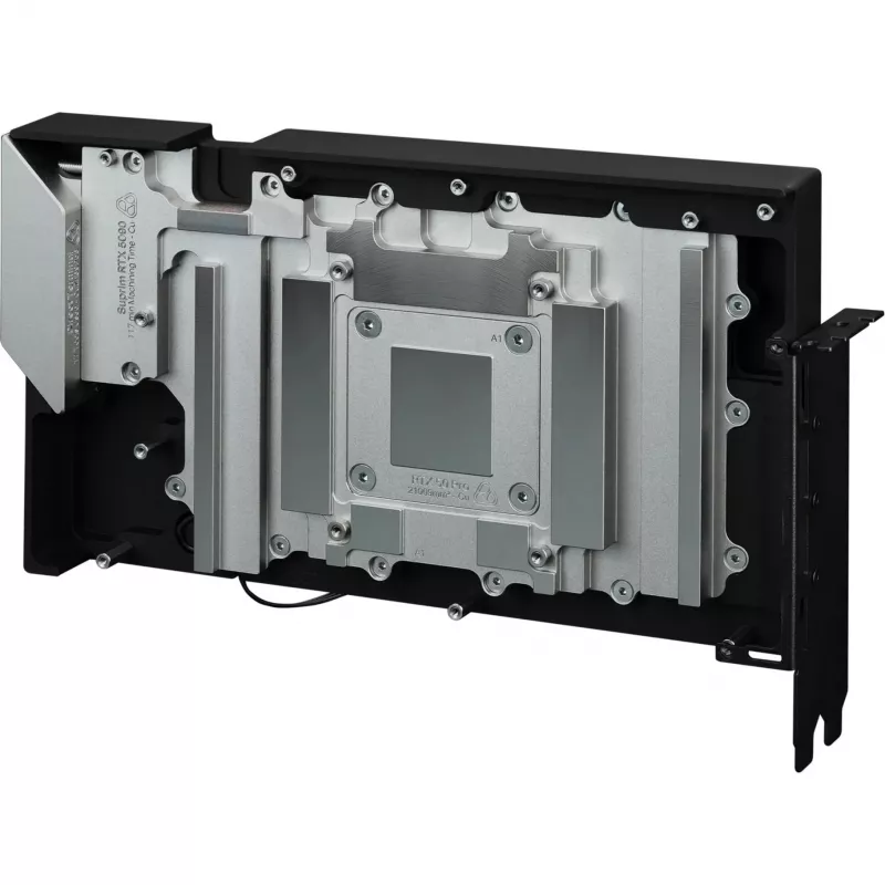 Thermal Grizzly DeltaMate vodný blok GPU pre Suprim 5090, čierno-strieborný