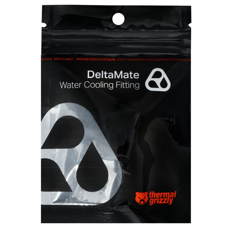 Thermal Grizzly DeltaMate TG-DM-QDC-0010 rýchlospojka, samčia, M, čierna