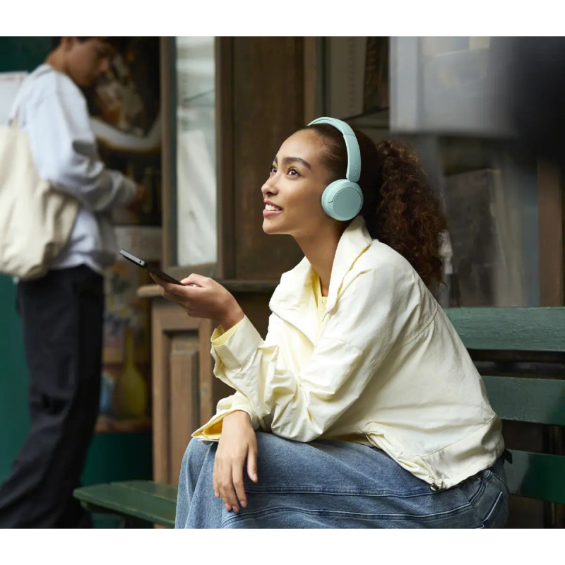 Sony WH-CH530 bezdrôtové slúchadlá Bluetooth, mätové