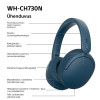 Sony WH-CH730N slúchadlá Bluetooth cez uši s mikrofónom, modré