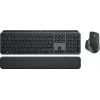 Logitech MX Keys S Combo 920-011613 set klávesnice a myši, bezdrôtový RF + Bluetooth, QWERTY britská angličtina, grafitový