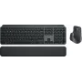 Logitech MX Keys S Combo 920-011613 set klávesnice a myši, bezdrôtový RF + Bluetooth, QWERTY britská angličtina, grafitový