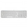 Logitech Master Series MX Keys S for Mac 920-011628 klávesnica, švajčiarske rozloženie (CH), svetlosivá