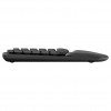 Logitech Wave Keys 920-012289 bezdrôtová ergonomická klávesnica, 2,4 GHz / Bluetooth, švajčiarske rozloženie (CH), grafitová