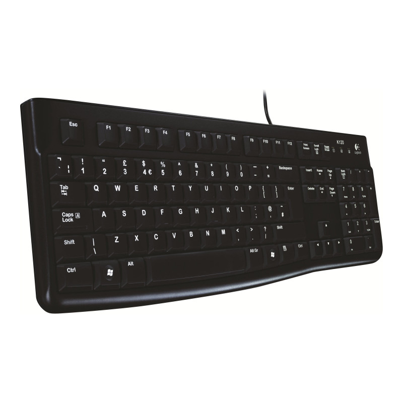 Logitech K120 920-002487 USB klávesnica, estónske rozloženie