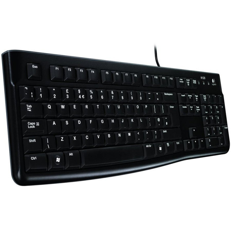 Logitech K120 920-002487 USB klávesnica, estónske rozloženie