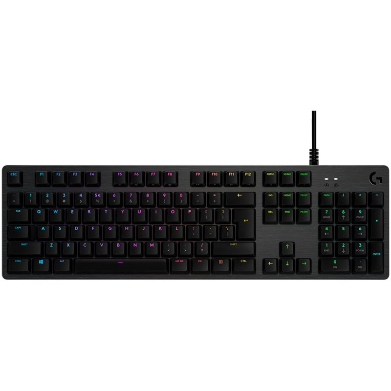 Logitech G512 920-009350 mechanická herná klávesnica s podsvietením, spínače GX