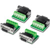 TRENDnet TI-S400 sériový adaptér RS-232 na RS-422/485, vyhovuje TAA (4 ks), zelený / sivý