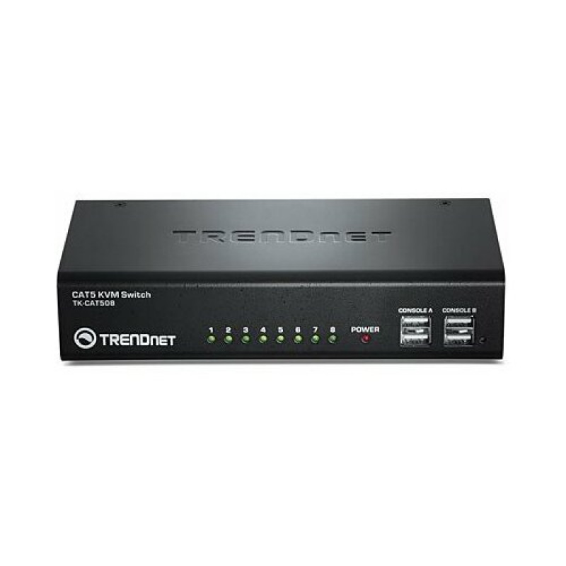 TRENDnet TK-CAT508 prepínač KVM, 8 portov KVM