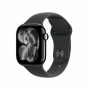 Apple Watch Series 11 inteligentné hodinky 5G, hliníkové puzdro 42 mm, S/M, čierne, MF834QL/A