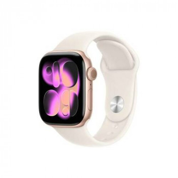 Apple Watch Series 11 inteligentné hodinky 5G, hliníkové puzdro 42 mm, S/M, zlaté, MF8E4QL/A