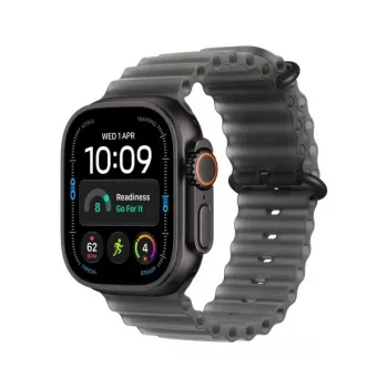 Apple Watch Ultra 4 inteligentné hodinky, GPS + Cellular, 49 mm, čierna, Ocean priesvitná čierna