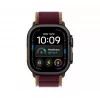 Apple Watch Ultra 4 inteligentné hodinky, GPS + Cellular, 49 mm, čierna, Trail Loop bordová, M/L