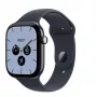 Apple Watch Series 12 inteligentné hodinky, GPS + Cellular, 42 mm, keramické puzdro v nočnej modrej, námornícky modrý športový remienok M/L
