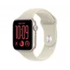 Apple Watch SE 3 inteligentné hodinky, GPS + Cellular, 44 mm, hliníkové puzdro v hviezdnej bielej, piesočný športový remienok S/M