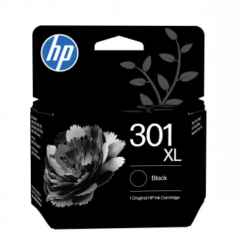 Atramentová kazeta HP 301XL, čierna, 360 strán