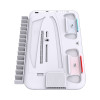White Shark KIMURA PRO PS5 chladiaca podložka s 2 nabíjacími stanicami, biela