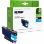 Atramentová kazeta KMP pre Brother LC426XLC, azúrová, kompatibilná, 1550,4003