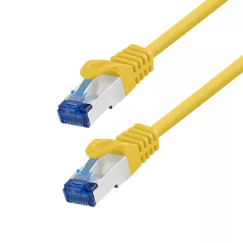 LogiLink CP4027S prepojovací kábel Cat.6A CCA S/FTP LSZH, 0,5 m, žltý, EconLine