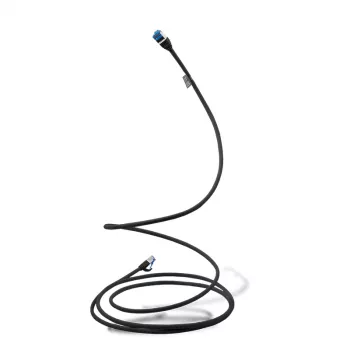 LogiLink CP5013S prepojovací kábel Cat.6A SLIM S/FTP LSZH, 0,25 m, čierny, SlimLine
