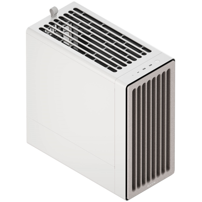 HAVN BF 360 Flow Solid počítačová skriňa, Midi Tower, E-ATX, biela