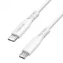 LogiLink CU0244 kábel USB 2.0 USB-C na Micro-USB, 480 Mb/s, 12 W, biely, 2 m