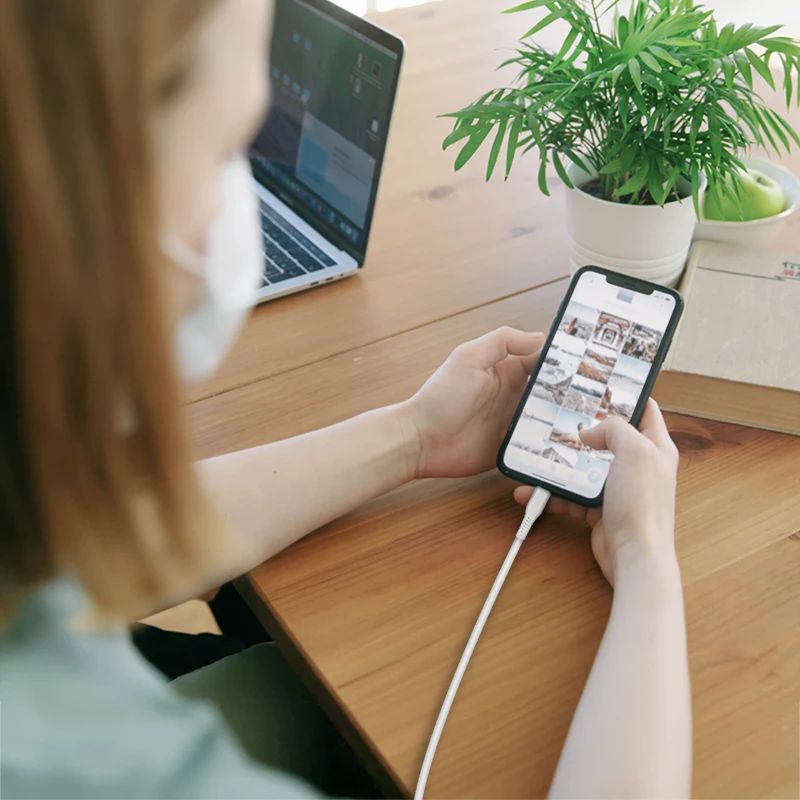 LogiLink CU0244 kábel USB 2.0 USB-C na Micro-USB, 480 Mb/s, 12 W, biely, 2 m