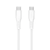LogiLink CU0261 kábel USB 2.0 USB-C na USB-C, 480 Mb/s, 60 W, biely, 0,5 m