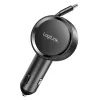 LogiLink PA0400 autonabíjačka USB-C, 1 port, PD 3.0, 30 W, navíjací kábel, 0,8 m