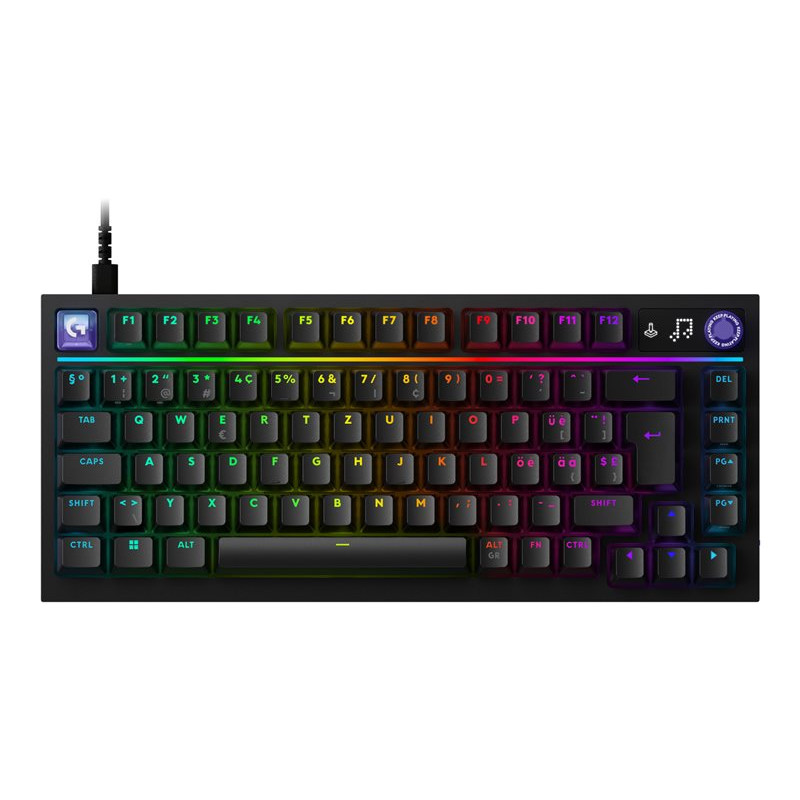 Logitech G316 X 75 herná klávesnica, čierna, US International