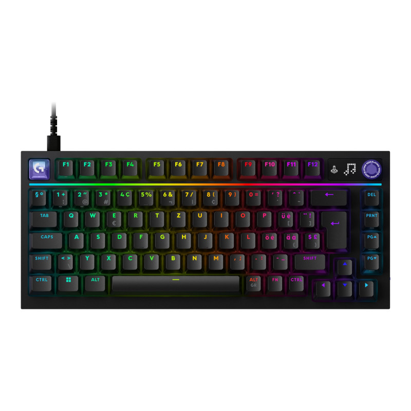 Logitech G316 X 75 herná klávesnica, čierna, US International