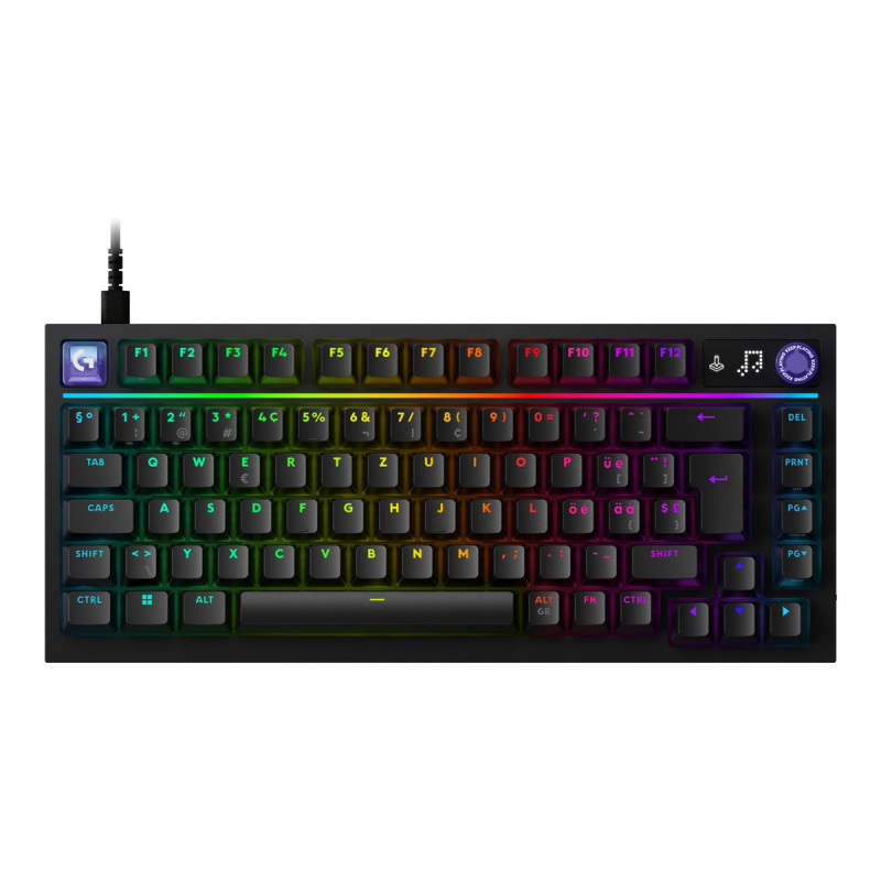 Logitech G316 X 75 herná klávesnica, čierna, US International