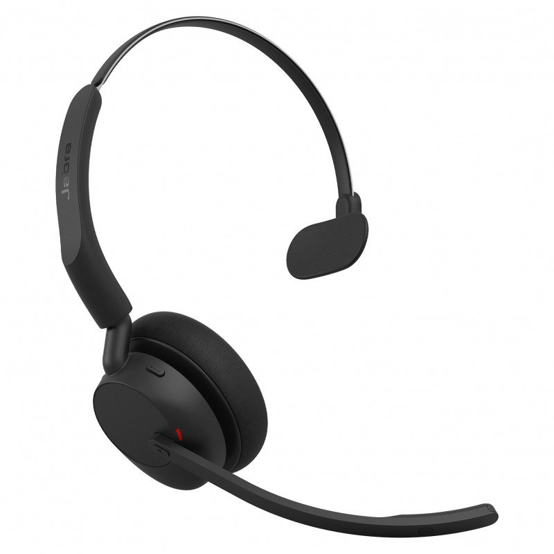 Jabra Evolve3 45 Mono UC headset s LINK 390c a nabíjacím stojanom, čierny