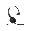 Jabra Evolve3 45 MS Mono headset s Link 390c, na uši, Bluetooth, čierny