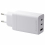 dbramante1928 CI70CCWH4436 napájací adaptér, 70 W, 2x USB-C + 1x USB-A, zástrčka EÚ, biely
