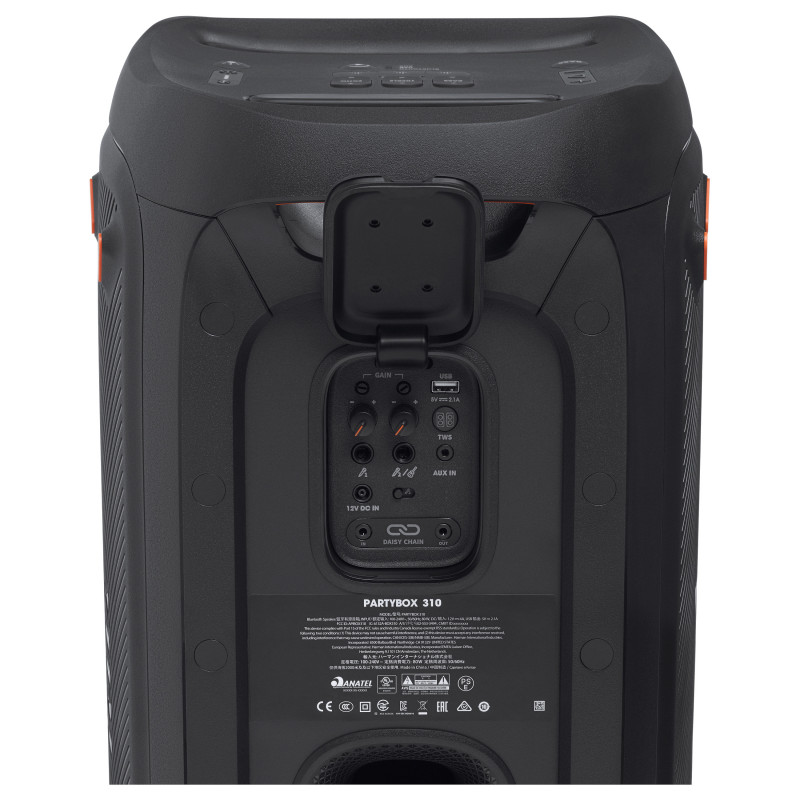 JBL PartyBox 310 JBLPARTYBOX310EU prenosný párty reproduktor, bezdrôtový, Bluetooth, ovládanie aplikáciou, 240 W, dvojpásmový, čierny