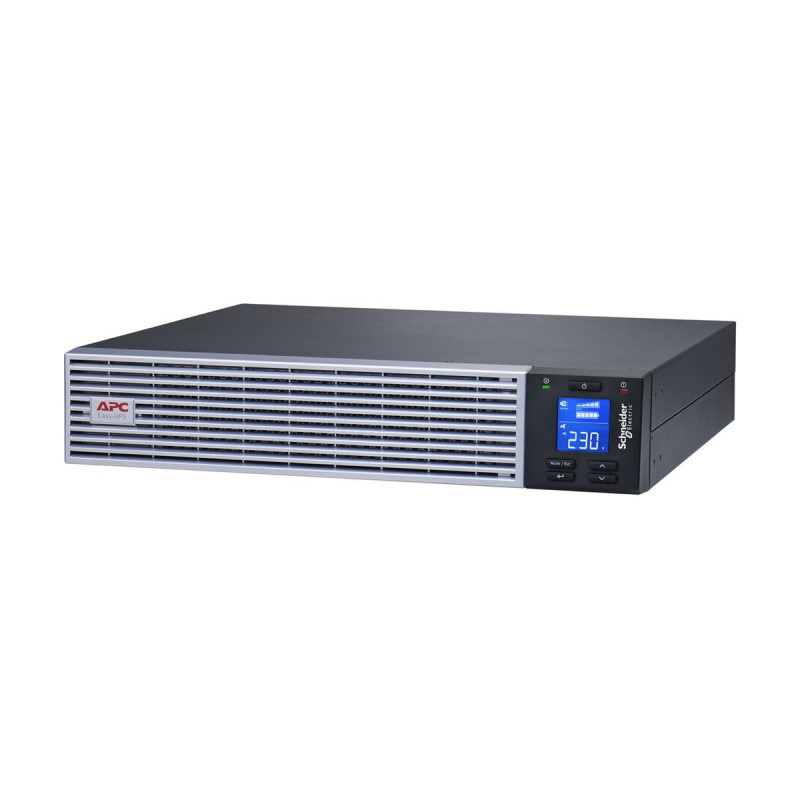 APC Easy UPS On-Line SRVL1KRIRK záložný zdroj UPS, 1000 VA / 900 W, Li-Ion, rack 2U, so sadou líšt