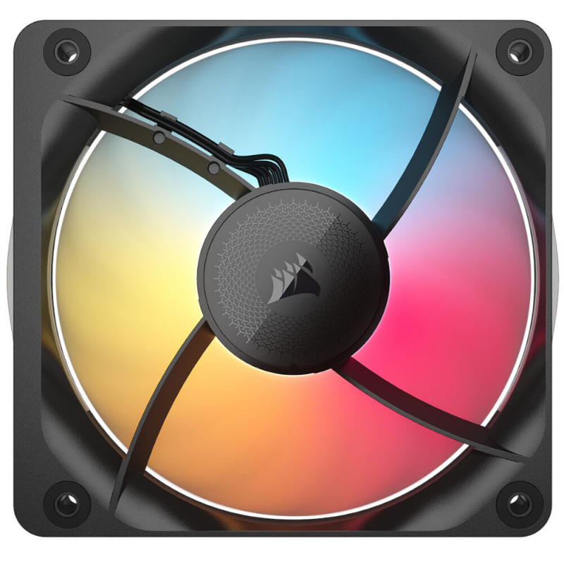 Corsair iCUE LINK RX120 II RGB PWM ventilátor CO-9051057-WW, 120 mm, samostatný, čierny