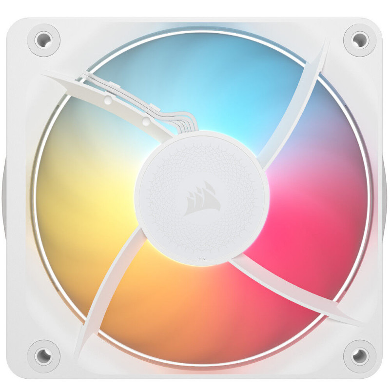 Corsair iCUE LINK RX120 II RGB PWM ventilátor CO-9051058-WW, 120 mm, samostatný, biely