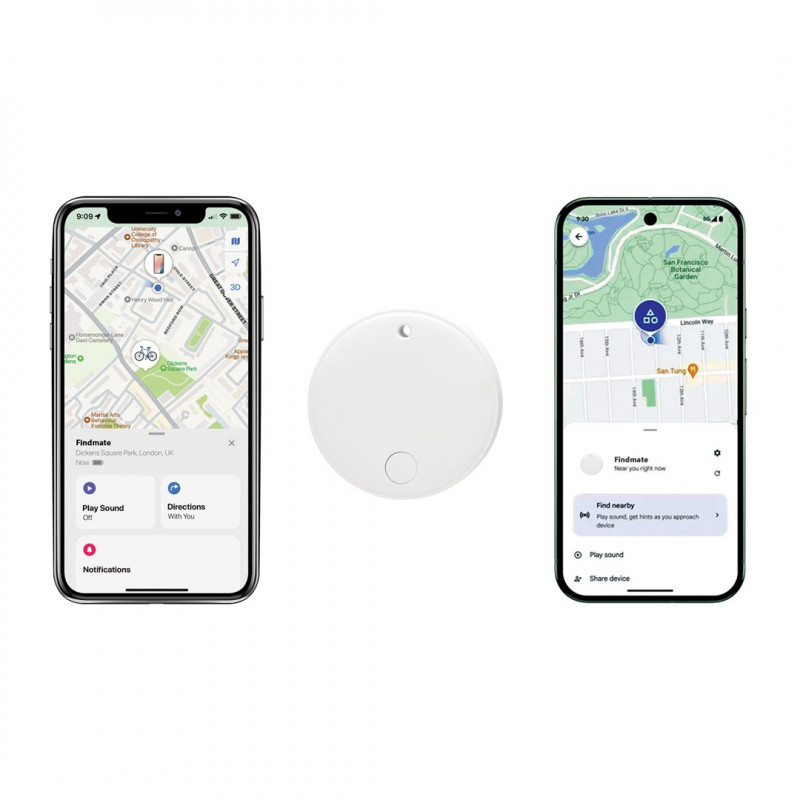 XD Design FindMate Dual RCS lokalizátor P301.6203, Apple Find My a Android Find Hub, IPX5