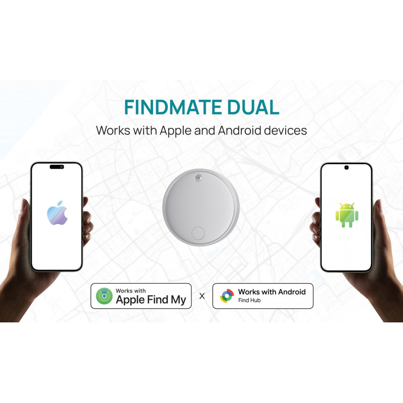 XD Design FindMate Dual RCS lokalizátor P301.6203, Apple Find My a Android Find Hub, IPX5