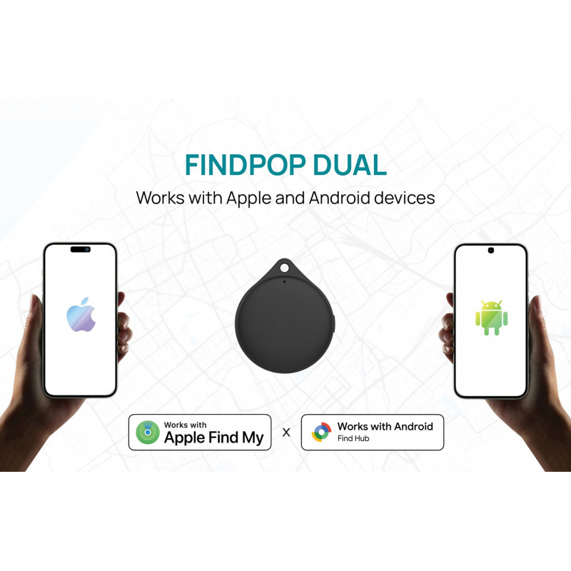 XD Design Connects Findpop Dual lokalizátor, Apple a Android Find, IPX5, P301.1701