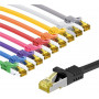 Goobay 69941 prepojovací kábel Cat.7 S/FTP PiMF, 3 m, súprava v 10 farbách