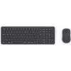 Hama WKM-300 súprava klávesnice a myši pre viac zariadení, bezdrôtová, RF/Bluetooth, čierna, QWERTZ DE