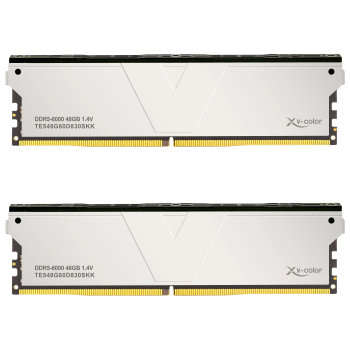V-Color TE548G60D830SKK ECC OC U-DIMM DDR5-6000 pamäťová sada, CL30, XMP a EXPO, 96 GB (dvojitá sada)