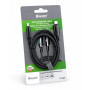 Vakoss TC-U560 kábel USB-C na USB-C s digitálnym displejom, 100 W, 1,5 m, čierny