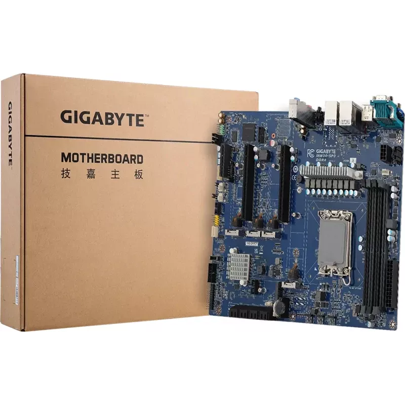 Gigabyte MW34-SP0 Rev. 1.0 základná doska, ATX, socket 1700, DDR4